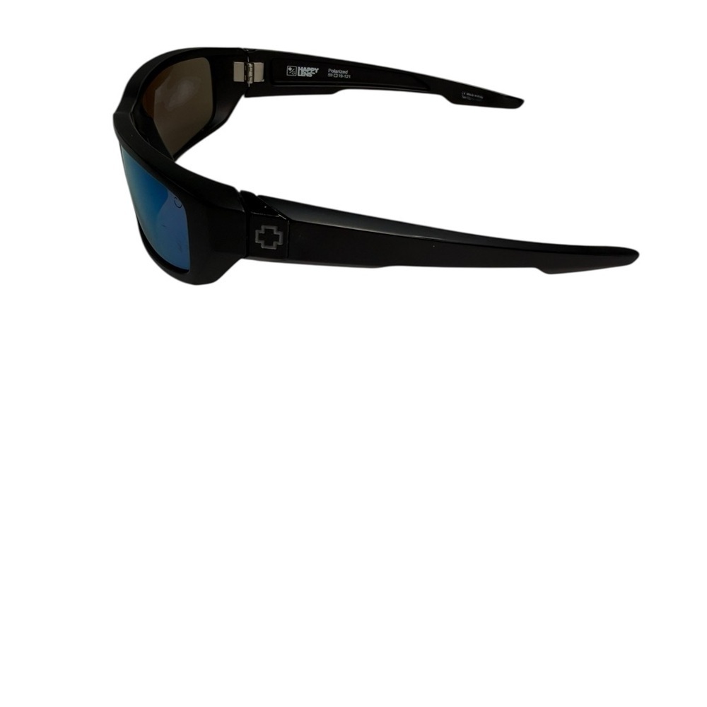 SPY Dirty Mo Matte Black Sunglasses happy lens polarized